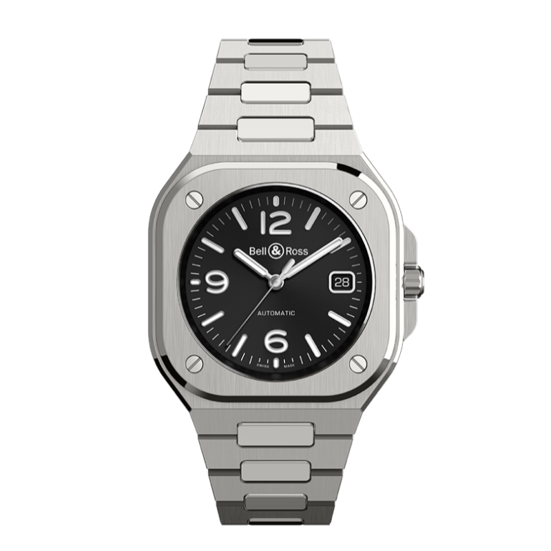 [BR05A-BL-ST/SST] Montre Bell & Ross BR 05 Black Steel BR05A-BL-ST/SST