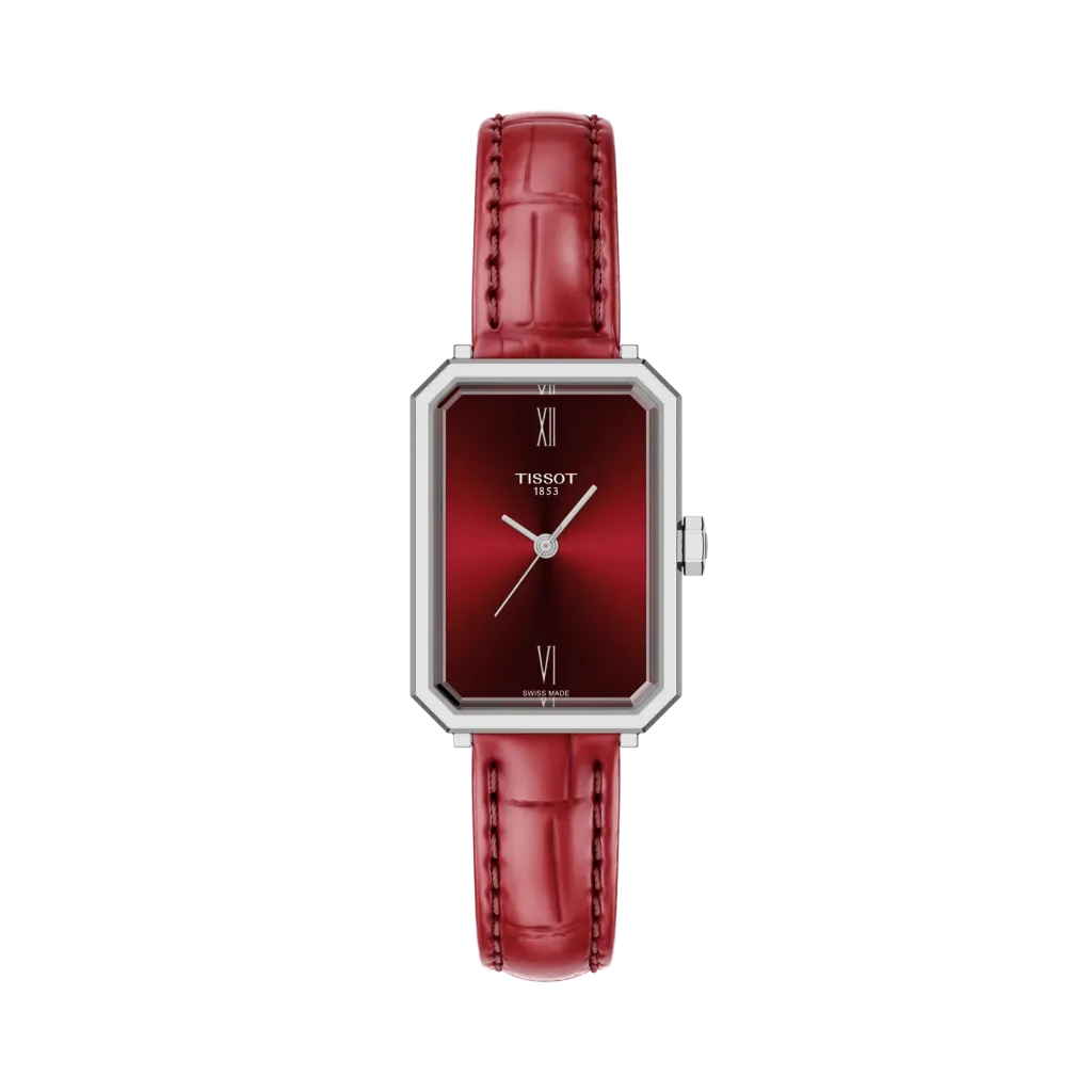 [T160.110.16.423.00] Montre Tissot SRV 30mm Bordeaux T160.110.16.423.00