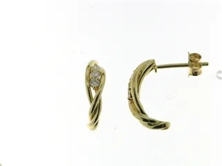 [059856] Boucles d'oreilles sous l'oreille en Or jaune 18 ct 059856A