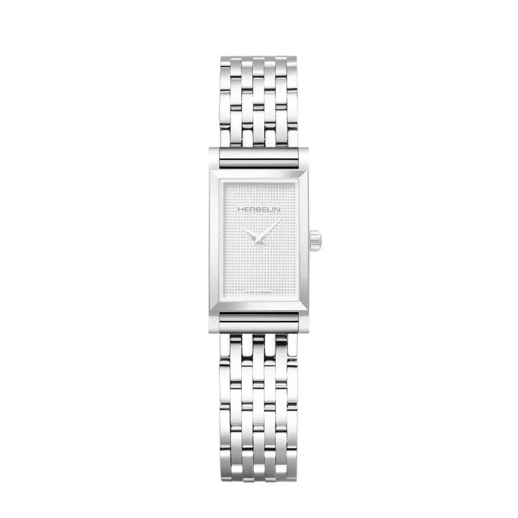 Bracelet Michel Herbelin Antarès Acier Maille BRAC17048AP