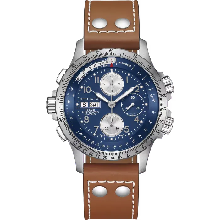[H77506540] Montre Hamilton Khaki Aviation X-Wind Auto Chrono H77506540